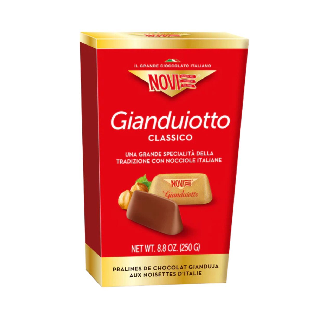 NOVI Włoskie Czekoladki Praliny Orzechowe 250g