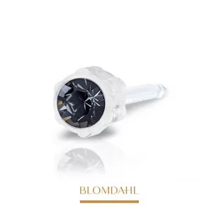 Blomdahl - Kolczyk Black Diamond 4mm 2szt - Piercing - miniaturka - grafika 1