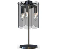 Lampy stojące - Zuma Line MT3523-3S-EBCN - Lampa stołowa NIRA 3xE14/40W/230V czarna - miniaturka - grafika 1
