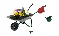 Mały majsterkowicz - Taczka do zabawy PARKSIDE z narzędziami ogrodowymi, PLAYTIVE 7 elementów 3+ - miniaturka - grafika 1