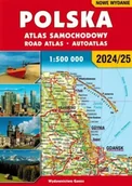 Przewodniki - Polska. Atlas samochodowy. 1:500 000 Wyd. 2024/2025 - Opracowanie zbiorowe - miniaturka - grafika 1