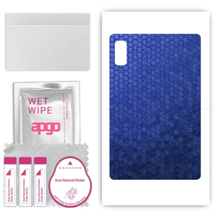 Folia naklejka skórka strukturalna na TYŁ do Lenovo Tab B9 - Plaster Miodu Niebieski - apgo SKINS - Akcesoria do tabletów i e-booków Folia naklejka skórka strukturalna na TYŁ do Lenovo Tab B9 - Plaster Miodu Niebieski - apgo SKINS - Akcesoria do tabletów i e-booków - miniaturka - grafika 1