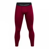 Spodnie męskie - Męskie legginsy treningowe Under Armour UA Cg Elite Leggings - czerwone - miniaturka - grafika 1