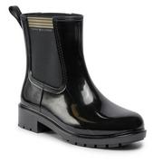 Kalosze damskie - Kalosze Tommy Hilfiger Essential Tommy Rainboot FW0FW07760 Black BDS - miniaturka - grafika 1