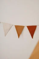 Girlandy - Bawełniana girlanda dekoracyjna "Ochra" - miniaturka - grafika 1