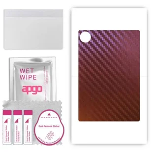 folia naklejka skórka strukturalna na TYŁ do Huawei MatePad Pro 13.2 - Carbon Kameleon CAKA5 - apgo SKINS - Akcesoria do tabletów i e-booków - miniaturka - grafika 1