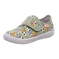 Kapcie damskie - Superfit Bill kapcie domowe, jasnozielone/wielokolorowe 7500, 33 EU, jasnozielony, wielokolorowy 7500, 33 EU - miniaturka - grafika 1