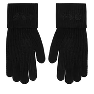 Rękawiczki - Rękawiczki Męskie Guess AW5405 POL02 Czarny - miniaturka - grafika 1