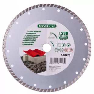 STALCO Tarcza diamentowa turbo 125mm - Tarcze do pił - miniaturka - grafika 1