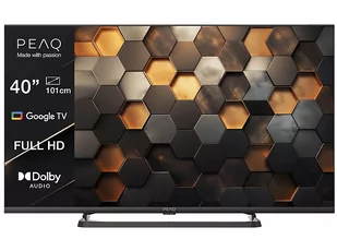 Telewizor PEAQ PTV 40GF-5024C 40" FHD Google TV HDR10 - Telewizory - miniaturka - grafika 1