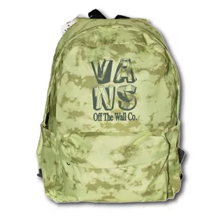 Plecak szkolny Vans New Skool Junior Bakcpack Shadow Lime - VN000628CLH1 - Plecaki - miniaturka - grafika 1