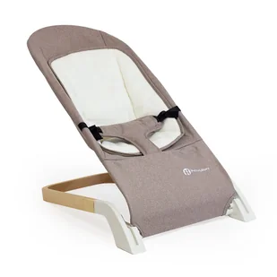 Leżaczek Calmy 46x62x51 beżowy PETITE&MARS - Leżaczki i huśtawki - miniaturka - grafika 1