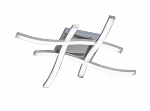 Reality Leuchten Route lampa sufitowa, metal, 5 W, nikiel matowy (R62474107) - Lampy sufitowe - miniaturka - grafika 2