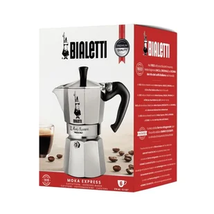 Bialetti Zestaw Moka Express 6tz + kawa Perfetto Moka Classico 250g - Zaparzacze i kawiarki - miniaturka - grafika 6