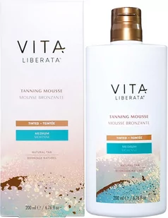 Vita Liberata Tinted Tanning Mousse With Pigment Pianka samoopalająca z pigmentem 200 ml ( kolor medium) - Samoopalacze - miniaturka - grafika 3