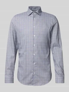 Koszula biznesowa o kroju slim fit z listwą guzikową - Koszule męskie Koszula biznesowa o kroju slim fit z listwą guzikową - Koszule męskie - miniaturka - grafika 1