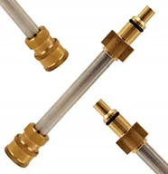 Inne akcesoria do nawadniania - LANCA PRZEDŁUŻKA ADAPTER SZYBKOZŁĄCZKA 1/4 QC DO MYJKI LAVOR PARKSIDE 16CM - miniaturka - grafika 1