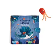 Zabawki interaktywne dla dzieci - Duża materiałowa książeczka aktywności 676091 - miniaturka - grafika 1