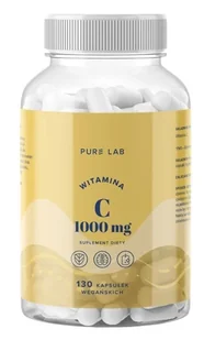 PureLab Witamina C 1000 mg 130 kaps. - Witaminy i minerały - miniaturka - grafika 1