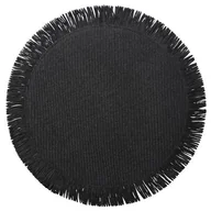 Obrusy i serwetki - Podkładka JOSE średnica 38 cm czarny - miniaturka - grafika 1