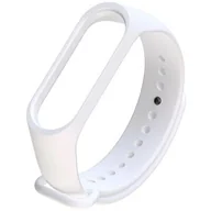 Akcesoria do smartwatchy - Pasek LUNA do Xiaomi Mi Band 3/4/5/6/7 Biały - miniaturka - grafika 1