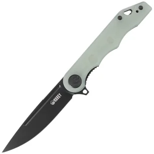 Nóż składany Kubey Knife Mizo Jade G10, Bead Blast AUS-10 by Tiguass (KU312G) - Noże - miniaturka - grafika 1
