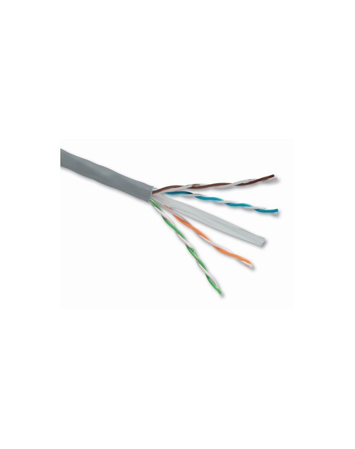 Solarix instalacji przewodów CAT6 UTP PVC drut 500m/box SXKD-6-UTP-PVC