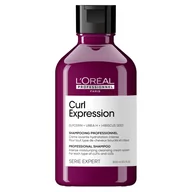 Szampony do włosów - Kremowy szampon intensywnie nawilżający do włosów kręconych 300ml L'Oréal Serie Expert Curl Expression - miniaturka - grafika 1