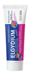Elgydium Kids pasta żel do zębów dla dzieci 2-6 lat 50ml malina/truskawka) - Pasty do zębów - miniaturka - grafika 3