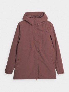 Płaszcz damski 4F jasny brązowy TTJAF686-82S r. M