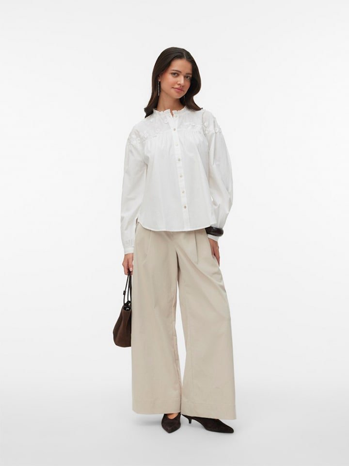 Vero Moda Bluzka w kolorze białym