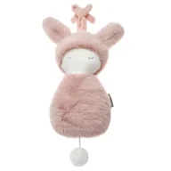 Pozytywki dla dzieci - Pozytywka 25cm pudrowy róż Lulu - Beppe - miniaturka - grafika 1