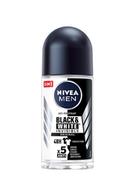 Dezodoranty i antyperspiranty dla kobiet - Nivea Black&White Antyperspirant w kulce 50 ml - miniaturka - grafika 1
