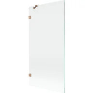 Parawany nawannowe - Mexen Lunar parawan nawannowy 1-skrzydłowy 90 x 150 cm, transparent, miedź szczotkowana - 897-090-000-65-00 - miniaturka - grafika 1