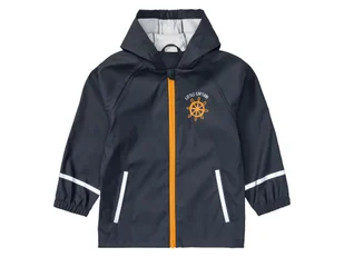 lupilu® Kurtka przeciwdeszczowa dziecięca z kapturem (Granatowy, 110/116) - Kurtki i płaszcze dla chłopców - miniaturka - grafika 1