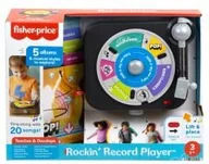 Instrumenty muzyczne dla dzieci - Fisher-Price Gramofon Malucha - miniaturka - grafika 1