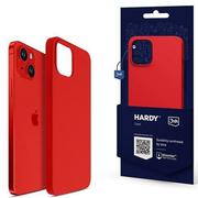 Etui i futerały do telefonów - 3mk Hardy Silicone Mag Case do iPhone 14 czerwony - miniaturka - grafika 1