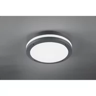 Lampy ogrodowe - Trio Piave 676960142 plafon zewnętrzny lampa sufitowa IP54 1x12W LED 3000K antracyt - miniaturka - grafika 1