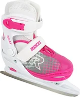 Łyżwy - Roces Łyżwy Jokey Ice X biało-różowe 450746 001 34-37 - miniaturka - grafika 1