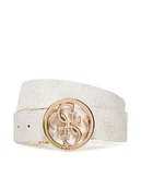 Paski - Guess Pasek Damski BW9166 P4235 Biały - miniaturka - grafika 1