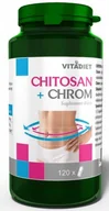 Suplementy naturalne - VITADIET VITADIET CHITOSAN + CHROM 120 KAPS. - miniaturka - grafika 1
