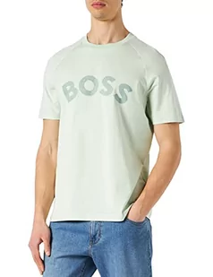 BOSS Koszulka męska, Otwarty zielony 361, XL - Koszulki męskie - miniaturka - grafika 1