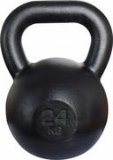 Kettlebell - Kettlebell żeliwny kettle kula hantle Kawmet 24kg - miniaturka - grafika 1