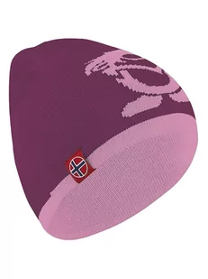 Trollkids Dwustronna czapka beanie "Troll" w kolorze fioletowo-jasnoróżowym - Czapki dla dzieci - miniaturka - grafika 1