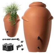 Zbiorniki na deszczówkę - Zbiornik na deszczówkę Vidor 360L z zestawem przyłączeniowym i podstawką - miniaturka - grafika 1