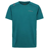 Koszulki sportowe męskie - Koszulka męska La Sportiva Compass T-Shirt M Rozmiar: XXL / Kolor: niebieski/zielony - miniaturka - grafika 1