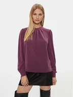 Bluzki damskie - ONLY Bluzka 15303795 Fioletowy Regular Fit - miniaturka - grafika 1
