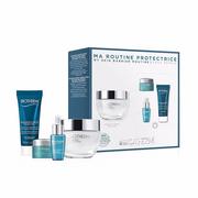 Zestawy kosmetyków damskich - Biotherm Aquasource Cica Nutri Cream 50ml + Life Plankton Eye  Cream 5ml + Aquasource Night Spa 20ml + Life Plankton Elixir 7ml - miniaturka - grafika 1