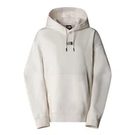 Bluzy sportowe damskie - Bluza The North Face Essential Oversize Hood 0A89ENQLI1 - biała - miniaturka - grafika 1