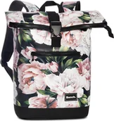 Plecaki - Bench Hydro Roll Top Backpack Courier Backpack Plecak na co dzień 64175, Kolor:Czarny/kolorowy - miniaturka - grafika 1